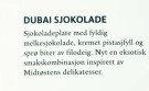 Dubai sjokolade stor, 200 gram thumbnail